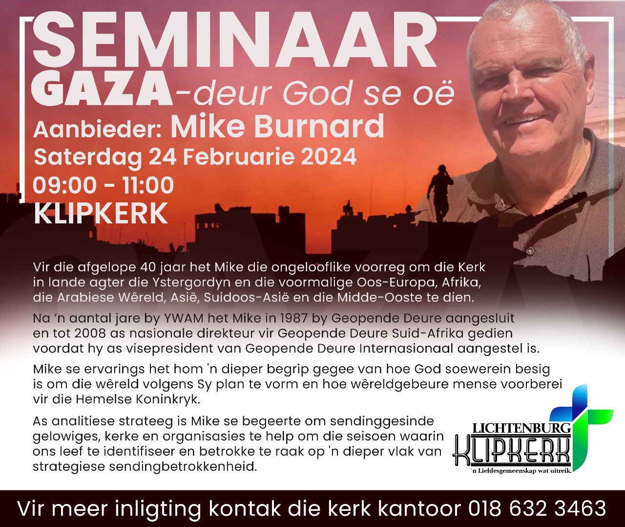 Wereldfokus naweke nuus Lichtenburg N G Klipkerk